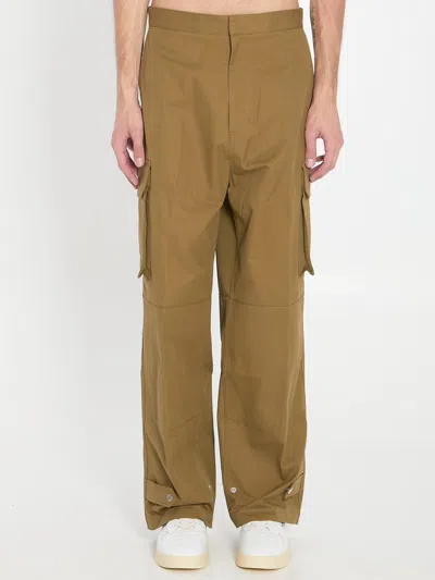 Ami Alexandre Mattiussi Cargo Pants In Green