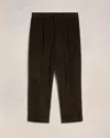 Ami Alexandre Mattiussi Carrot Oversized Trousers Brown In Dark Coffee