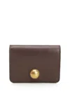 Ami Alexandre Mattiussi Foldable Wallet In Brown