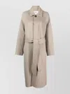 Ami Alexandre Mattiussi Long Belted Coat