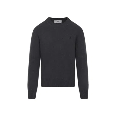 AMI ALEXANDRE MATTIUSSI CASHMERE KNIT SWEATER