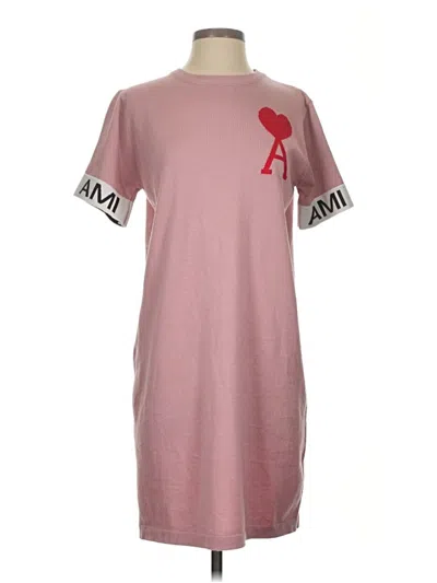Pre-owned Ami Alexandre Mattiussi Casual Dress In Pink