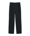 Ami Alexandre Mattiussi Casual Pants With Belt Loops In Blue