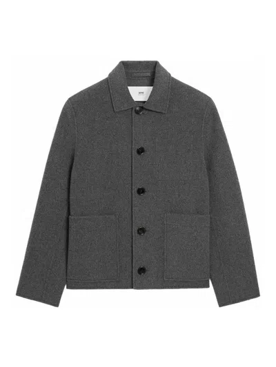AMI ALEXANDRE MATTIUSSI JACKET WITH BUTTONS