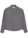 AMI ALEXANDRE MATTIUSSI CHECK-PATTERN SHIRT