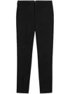 Ami Alexandre Mattiussi Cigarette Fit Trousers Black For Men In Schwarz