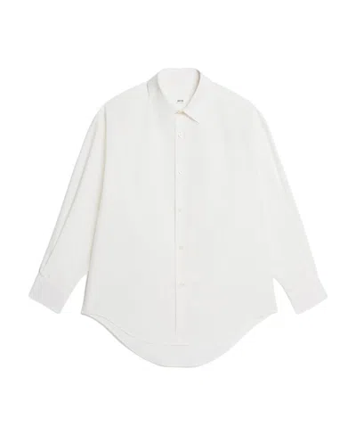 Ami Alexandre Mattiussi Classic Button-up Shirt In White