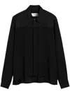 Ami Alexandre Mattiussi Classic-collar Shirt In Black