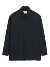 Ami Alexandre Mattiussi Ami Paris Women Wool Shirt In Blue