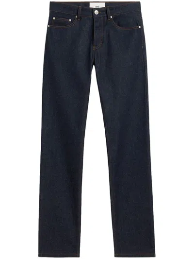 AMI ALEXANDRE MATTIUSSI CLASSIC FIT COTTON JEANS