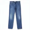 Ami Alexandre Mattiussi Classic Fit Denim Pants With Subtle Fading In Blue