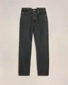 Ami Alexandre Mattiussi High-rise Straight-leg Jeans In Black