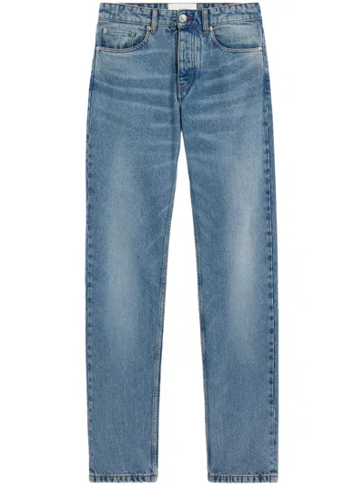 Ami Alexandre Mattiussi Ami Light Blue Relaxed Fit Jeans