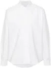 Ami Alexandre Mattiussi Classic Fit Shirt In Natural White