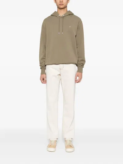 Ami Alexandre Mattiussi Classic Jeans In Gold