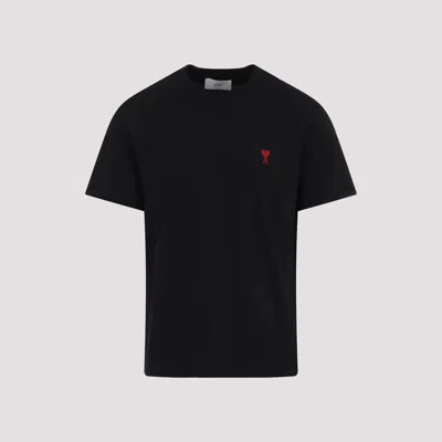 AMI ALEXANDRE MATTIUSSI CLASSIC RED T-SHIRT