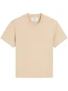 Ami Alexandre Mattiussi Classic Round Neck T-shirt With Subtle Logo Detail In Transparent