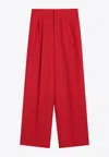 Ami Alexandre Mattiussi Ami Paris Wide-leg Trousers