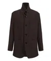 Ami Alexandre Mattiussi Ami High Collar Short Coat