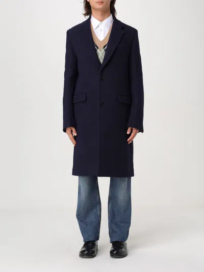 Ami Alexandre Mattiussi Coat Ami Paris Men Color Blue In Blau