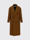 大衣 AMI PARIS 男士 颜色 棕色