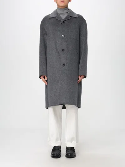Ami Alexandre Mattiussi Coat Ami Paris Men Color Grey In Gray