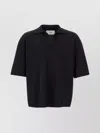 Ami Alexandre Mattiussi Ami V-neck Polo Shirt With Oversized Fit