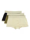 Ami Alexandre Mattiussi Contrast-trim Boxers (pack Of Three) In Multi