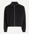 Ami Alexandre Mattiussi Corduroy Ami De Coeur Padded Zipped Jacket In Black