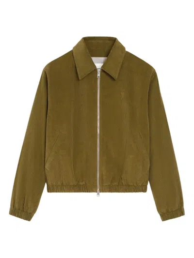 AMI ALEXANDRE MATTIUSSI AMI DE COEUR COTTON PADDED JACKET