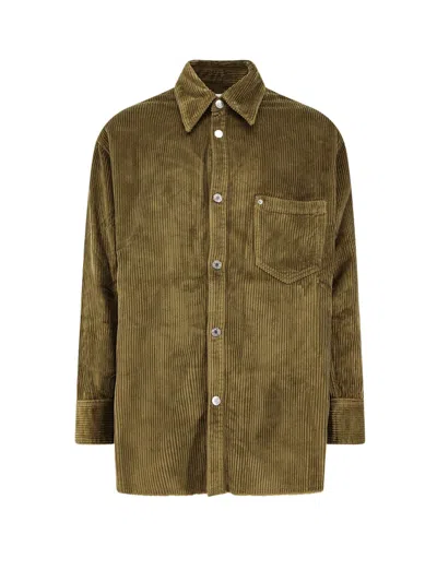 AMI ALEXANDRE MATTIUSSI CORDUROY SHIRT
