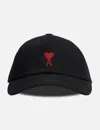 Ami Alexandre Mattiussi Cotton Ami De Coeur Embroidery Cap