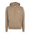 Ami Alexandre Mattiussi Ami Paris Men Cotton Sweatshirt In Beige