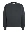 Ami Alexandre Mattiussi Cotton Ami De Coeur Sweatshirt In Black