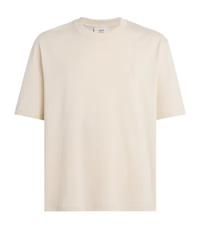 AMI ALEXANDRE MATTIUSSI COTTON AMI DE COEUR T-SHIRT