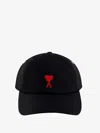 Ami Alexandre Mattiussi Ami Paris Logo-embroidered Cotton Cap