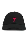 Ami Alexandre Mattiussi Cotton Gabardine Cap