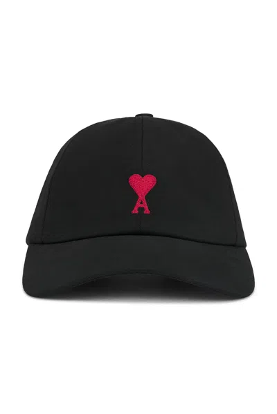 Ami Alexandre Mattiussi Cotton Gabardine Cap