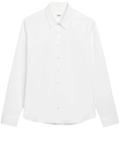 Ami Alexandre Mattiussi Cotton Shirt In White