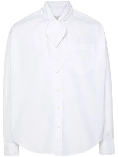 Ami Alexandre Mattiussi Cotton Shirt In White