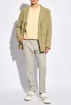 Ami Alexandre Mattiussi Sweatshirt In Yellow
