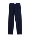 Ami Alexandre Mattiussi Cotton Wide-leg Trousers In Black