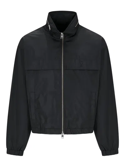 Ami Alexandre Mattiussi Coupe Vent Jacket In Black