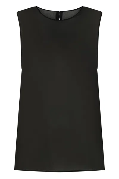 Ami Alexandre Mattiussi Crêpe Blouse