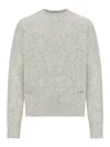 Ami Alexandre Mattiussi Ami Paris Men Sweater In Alpaca E Lan In Burgundy