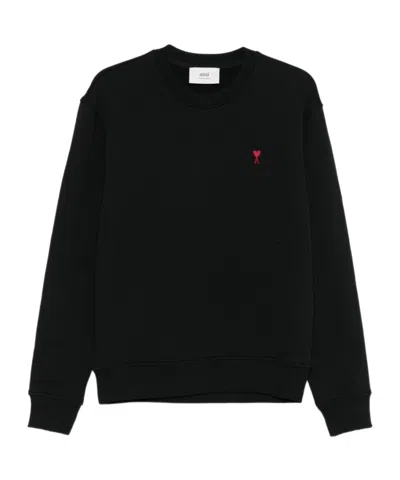 AMI ALEXANDRE MATTIUSSI CREW NECK LONG SLEEVE SWEATSHIRT