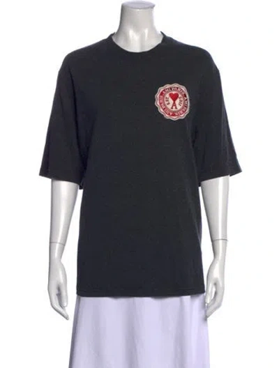 Pre-owned Ami Alexandre Mattiussi Crew Neck Short Sleeve T-shirt In Black