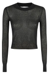 AMI ALEXANDRE MATTIUSSI CREWNECK CROPPED