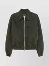 Ami Alexandre Mattiussi Crewneck Jacket With Elasticated Cuffs And Hem