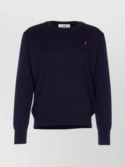 AMI ALEXANDRE MATTIUSSI CREWNECK SWEATER LONG SLEEVES